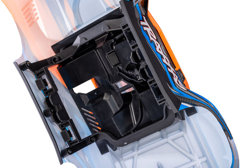 (IN-STORE PICKUP ONLY) MINI SLASH 4X4 ORANGE/BLUE (BATTERY & CHARGER INCLUDED)